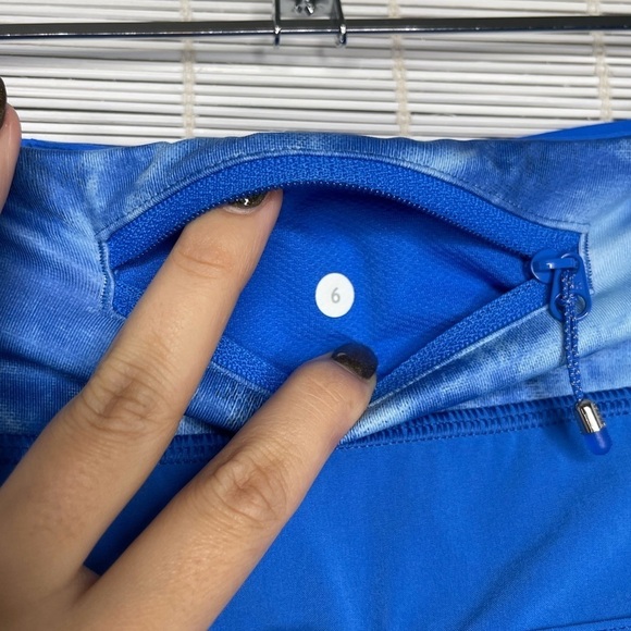 Lululemon Speed Short Pipe Dream Blue Size 6 New with Tags Athletic - Picture 7 of 8